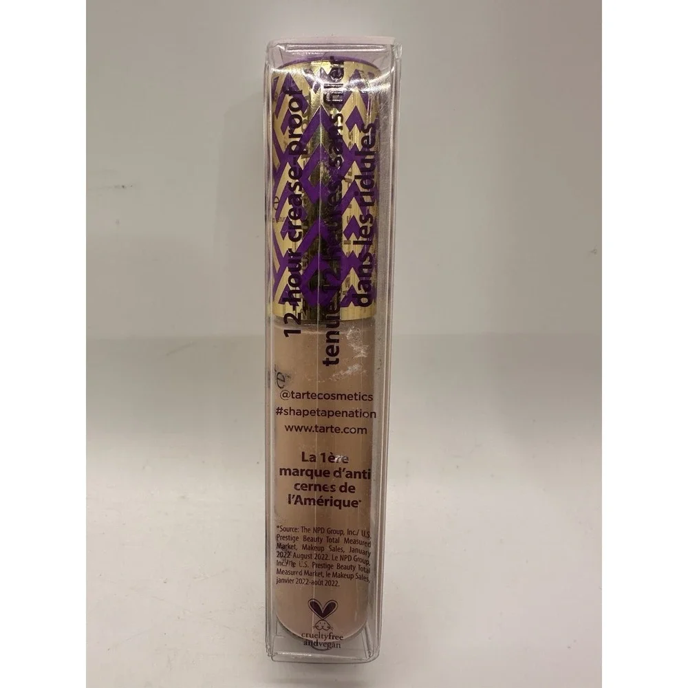 Tarte Shape Tape Concealer 27H Light Medium Honey Full Size New